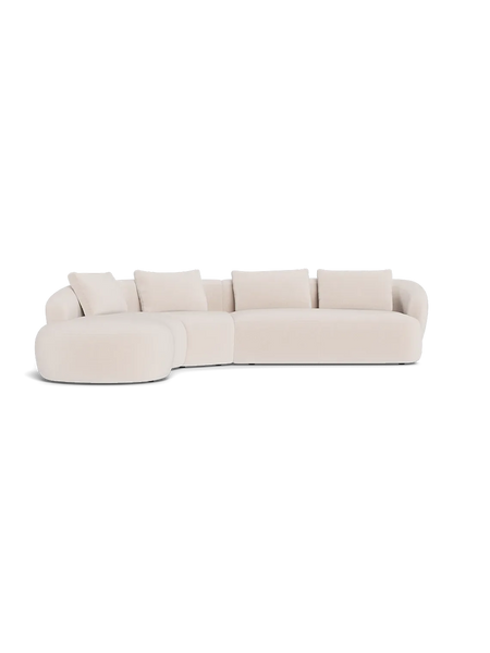 Ecksofa | FLEXLUX Torino 2,5-Sitzer mit Récamiere XL links - von Flexlux online kaufen bei LIVINGforme.