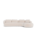 Ecksofa | FLEXLUX Torino 2,5-Sitzer mit Récamiere XL rechts - von Flexlux online kaufen bei LIVINGforme.