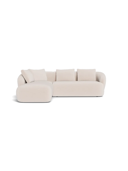 Ecksofa | FLEXLUX Torino 2,5-Sitzer mit Open End links - von Flexlux online kaufen bei LIVINGforme.