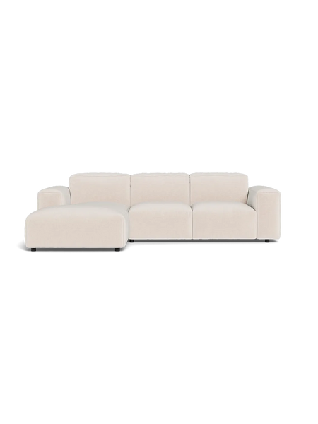 Ecksofa | FLEXLUX Lucera 2-Sitzer mit Récamiere links - von Flexlux online kaufen bei LIVINGforme.