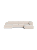 Ecksofa | FLEXLUX Lucera 2-Sitzer mit Open End und Récamiere links - von Flexlux online kaufen bei LIVINGforme.