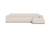 Ecksofa | FLEXLUX Lucera 3-Sitzer mit Récamiere links - von Flexlux online kaufen bei LIVINGforme.