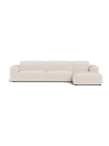 Ecksofa | FLEXLUX Lucera 3-Sitzer mit Récamiere rechts - von Flexlux online kaufen bei LIVINGforme.