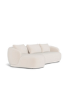 Ecksofa | FLEXLUX Torino 3-Sitzer mit Récamiere rechts - von Flexlux online kaufen bei LIVINGforme.