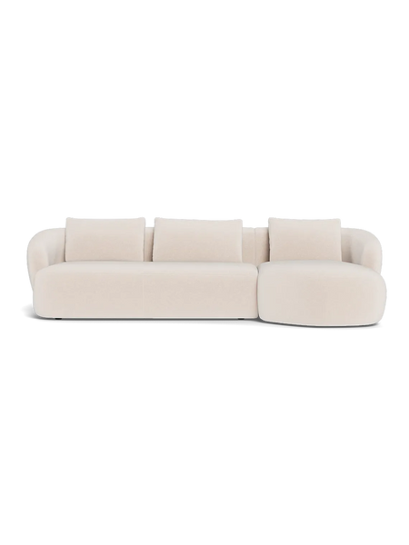 Ecksofa | FLEXLUX Torino 3-Sitzer mit Récamiere links - von Flexlux online kaufen bei LIVINGforme.
