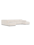 Ecksofa | FLEXLUX Lucera 3-Sitzer mit Open End und Récamiere rechts - von Flexlux online kaufen bei LIVINGforme.