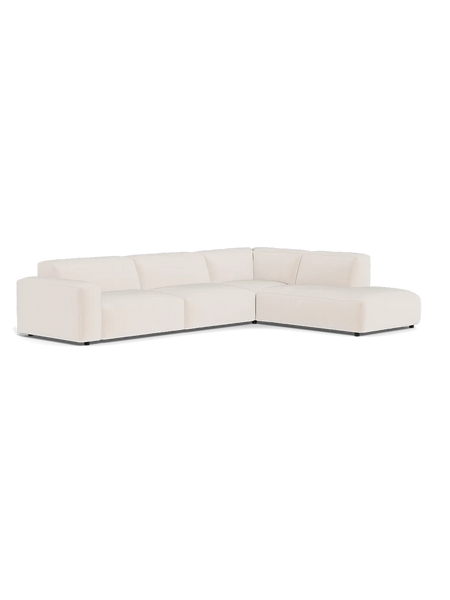 Ecksofa | FLEXLUX Lucera 3-Sitzer mit Open End rechts - von Flexlux online kaufen bei LIVINGforme.
