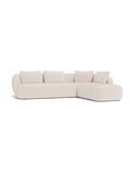 Ecksofa | FLEXLUX Torino 3-Sitzer mit Open End rechts - von Flexlux online kaufen bei LIVINGforme.