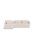 Ecksofa | FLEXLUX Torino 3-Sitzer mit Open End links - von Flexlux online kaufen bei LIVINGforme.