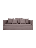 Sofas | Sofa Leana – Stilvolles 4-Sitzer-Sofa mit abziehbarem Bezug - Aubergine von LIVING Collection online kaufen bei LIVINGforme.