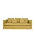 Sofas | Sofa Leana – Stilvolles 4-Sitzer-Sofa mit abziehbarem Bezug - Camel von LIVING Collection online kaufen bei LIVINGforme.