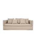 Sofas | Sofa Leana – Stilvolles 4-Sitzer-Sofa mit abziehbarem Bezug - Kiezel von LIVING Collection online kaufen bei LIVINGforme.