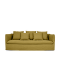 Sofas | Sofa Leana – Stilvolles 4-Sitzer-Sofa mit abziehbarem Bezug - Mustard von LIVING Collection online kaufen bei LIVINGforme.