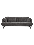 Sofa | Sofa | Udo (2-Sitzer) in Dunkel Grau - von LIVING online kaufen bei LIVINGforme.
