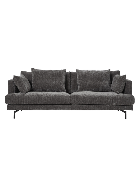 Sofa | Sofa | Udo (2-Sitzer) in Dunkel Grau - von LIVING online kaufen bei LIVINGforme.