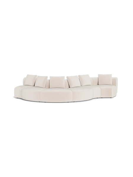 Ecksofa | FLEXLUX Torino Rundsofa 425 cm - von Flexlux online kaufen bei LIVINGforme.
