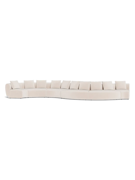 Ecksofa | FLEXLUX Torino Großraum-Sofalandschaft 647 cm - von Flexlux online kaufen bei LIVINGforme.