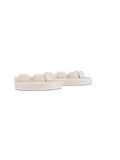 Ecksofa | FLEXLUX Torino Großraum-Sofalandschaft 735 cm - von Flexlux online kaufen bei LIVINGforme.