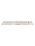 Ecksofa | FLEXLUX Torino Großraum-Sofalandschaft 735 cm - von Flexlux online kaufen bei LIVINGforme.