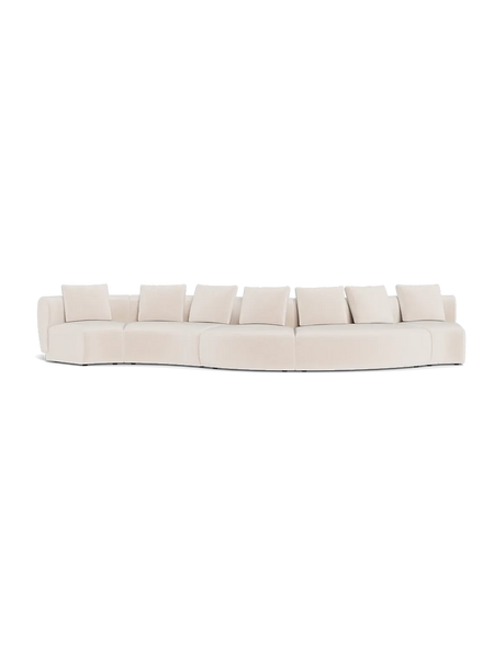 Ecksofa | FLEXLUX Torino Großraum-Sofalandschaft 505 cm - von Flexlux online kaufen bei LIVINGforme.