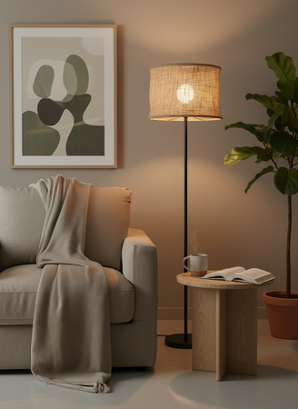 Stehleuchten | Stehleuchte | "Jute Natur" - von LIVING online kaufen bei LIVINGforme.