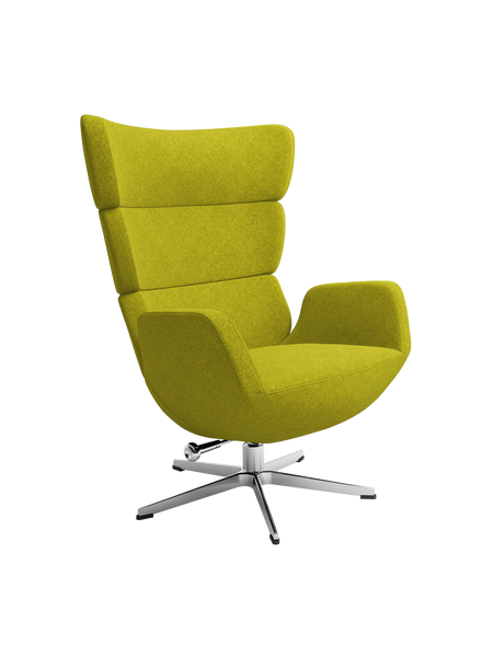 Sessel | Stoffsessel | "Tommy" in Facet Yellow ohne Kippfunktion - von LIVING online kaufen bei LIVINGforme.