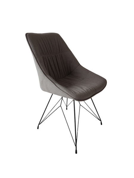 Stuhl | Stuhl | "Lucie" mit Metallbeinen - von LIVING online kaufen bei LIVINGforme.