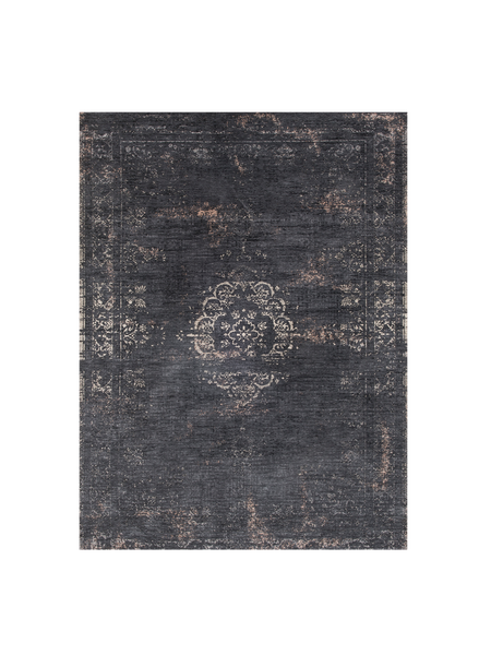 Teppich Rechteckig | Fading World – Mineral Black Teppich | Art.-Nr. 8263 - von Louis de Poortere online kaufen bei LIVINGforme.