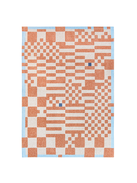 Teppich Rechteckig | Craft Chess Teppich Nude | Art.-Nr. 9341 - von Louis de Poortere online kaufen bei LIVINGforme.