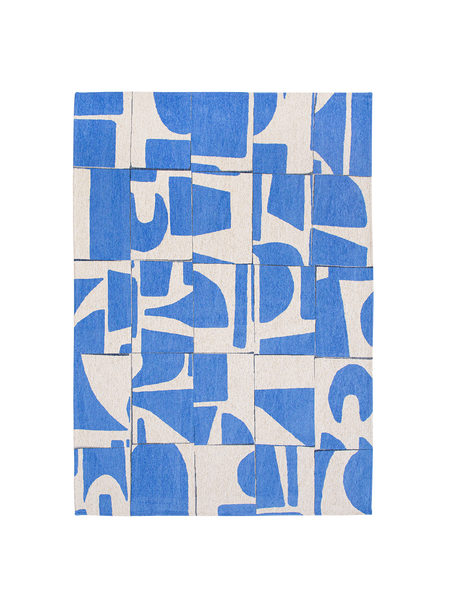Teppich Rechteckig | Craft Papercut Rechteckiger Teppich Campanula | Art.-Nr. 9358 - von Louis de Poortere online kaufen bei LIVINGforme.