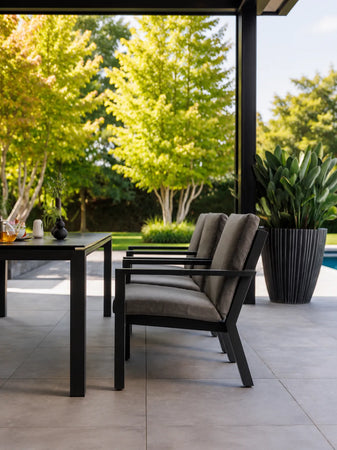 Outdoor Dining Chair | Timber Low Dining Chair - von Life Outdoor Living online kaufen bei LIVINGforme.