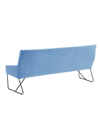 Sitzbank | "Pit" in Royal Skyblue nur noch mit Holzfuß lieferbar Sitzbank LIVING Collection