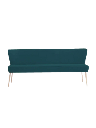 Sitzbank | "Eve" - Royal Petrol Sitzbank LIVING Collection 83cm x 65cm x 173cm Eiche geölt