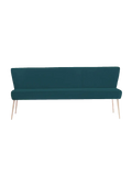 Sitzbank | "Eve" - Royal Petrol Sitzbank LIVING Collection 83cm x 65cm x 173cm White Wash