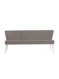 Sitzbank | "Eve" - Royal Steel Sitzbank LIVING Collection 83cm x 65cm x 173cm White Wash