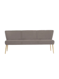 Sitzbank | "Eve" - Royal Steel Sitzbank LIVING Collection 83cm x 65cm x 173cm Eiche geölt