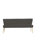 Sitzbank | "Eve" - Royal Grey Sitzbank LIVING Collection 83cm x 65cm x 173cm Eiche geölt