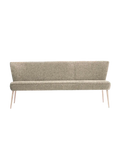 Sitzbank | "Eve" - Facet Kiezel Sitzbank LIVING Collection 83cm x 65cm x 173cm White Wash