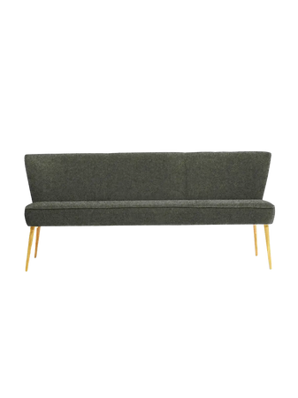 Sitzbank | "Eve" - Facet Olive Sitzbank LIVING Collection 83cm x 65cm x 173cm White Wash