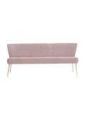 Sitzbank | "Eve" - Royal Pink Sitzbank LIVING Collection 83cm x 65cm x 173cm White Wash