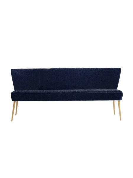 Sitzbank | "Eve" - Facet Blue Sitzbank LIVING Collection 83cm x 65cm x173cm Eiche geölt