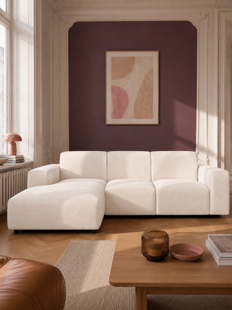 Ecksofa | FLEXLUX Lucera 2-Sitzer mit Récamiere links - von Flexlux online kaufen bei LIVINGforme.