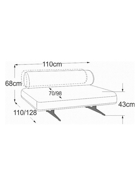 Sofa | Valena Sofa | "1er-Element (RVM)" - von designwerk online kaufen bei LIVINGforme.