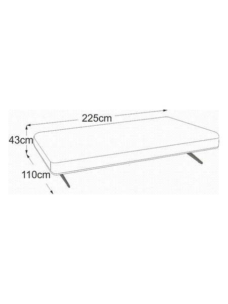 Sofa | Valena Sofa | "3er-Element" - von designwerk online kaufen bei LIVINGforme.