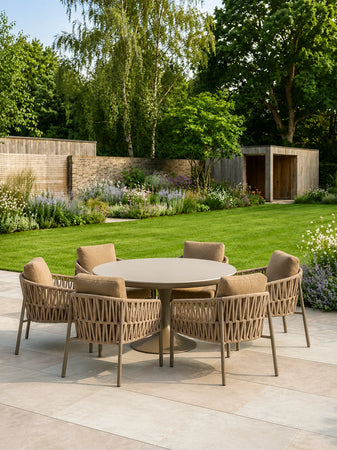 Outdoor Dining Set | Valencia Low Dining Set - von Life Outdoor Living online kaufen bei LIVINGforme.