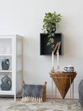 Kerzenhalter-Set klar/grün, Glas/Metall Kerzenhalter Living Nordic