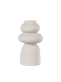 Vase Keramik, beige Vase Living Nordic ø14,5x26,5 cm beige