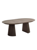 Esstisch | Osaka Esstisch 200-300 cm ausziehbar, Eiche geräuchert - von Living Nordic online kaufen bei LIVINGforme.