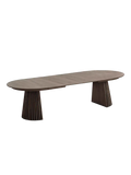 Esstisch | Osaka Esstisch 200-300 cm ausziehbar, Eiche geräuchert - von Living Nordic online kaufen bei LIVINGforme.