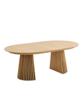 Osaka Esstisch Esstisch Living Nordic ausziehbar 120x200-300 cm Eichenfurnier, natur
